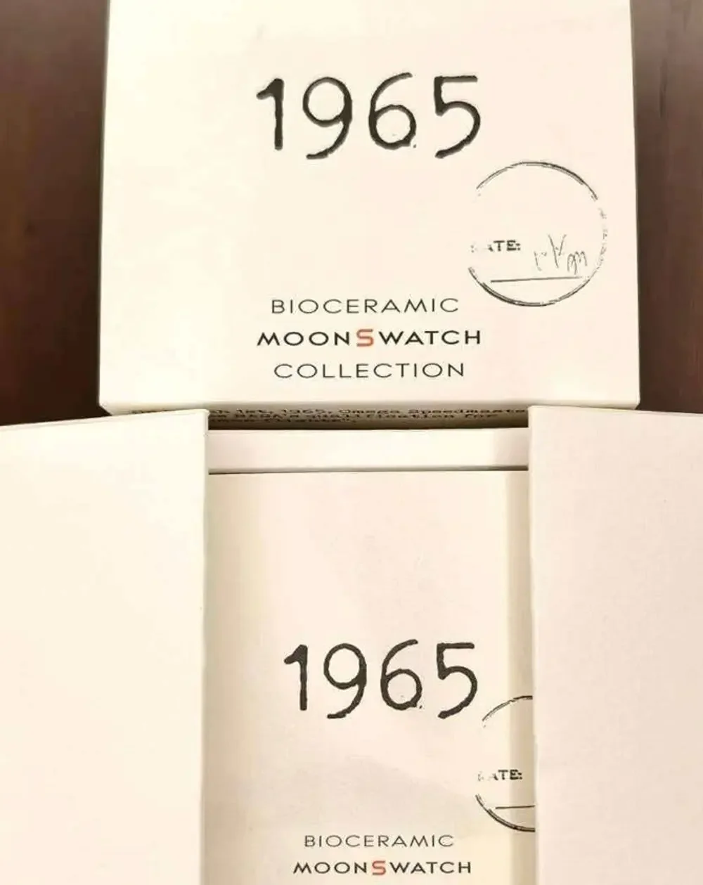 Swatch x Omega Bioceramic MoonSwatch 1965 Grey White SO33M106